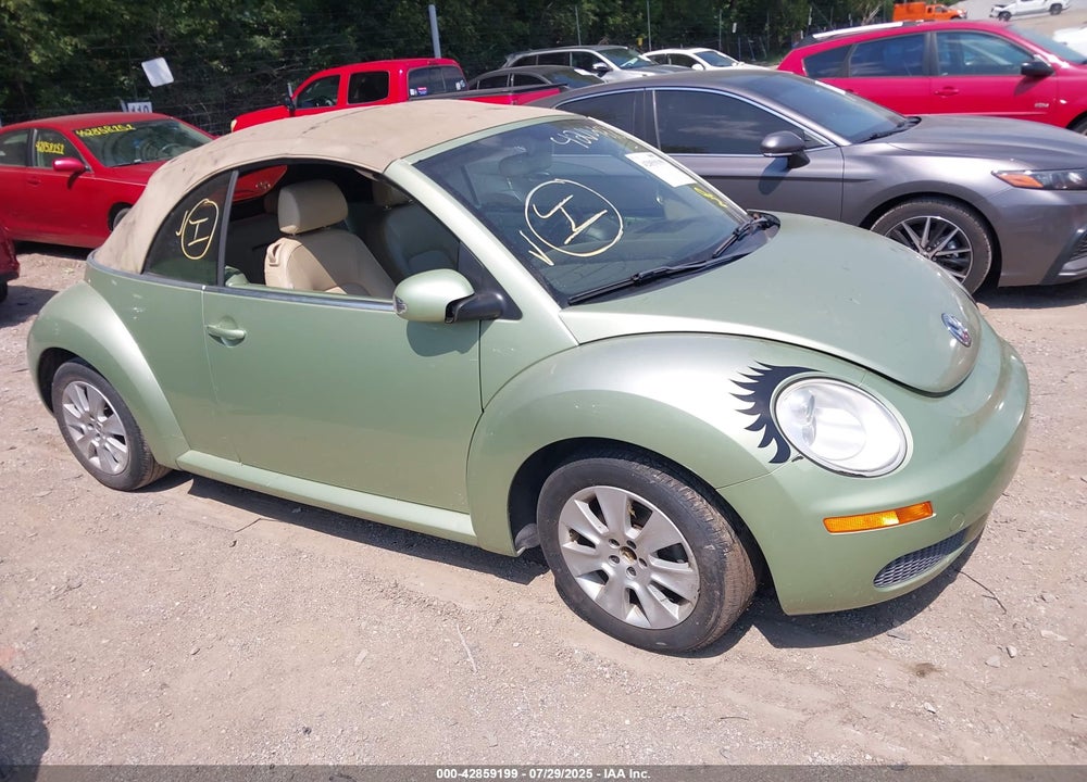 2008 VOLKSWAGEN NEW BEETLE VIN: 3VWPF31Y08M401606