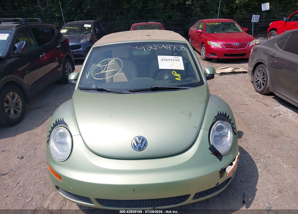 2008 VOLKSWAGEN NEW BEETLE VIN: 3VWPF31Y08M401606