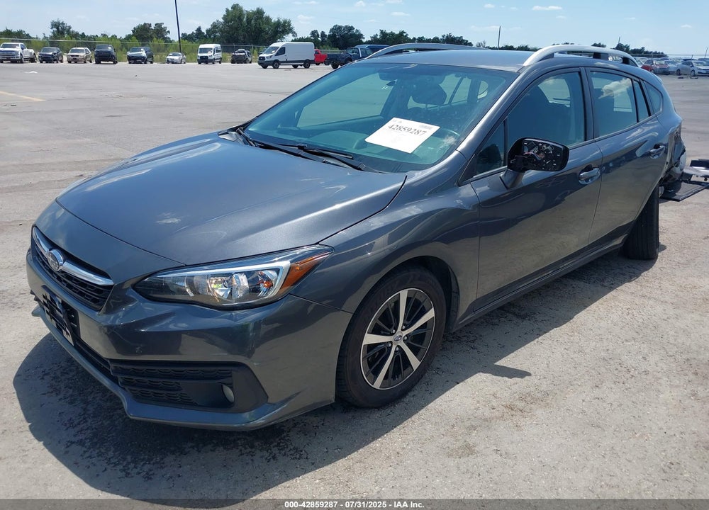 2021 SUBARU IMPREZA VIN: 4S3GTAV65M3708046