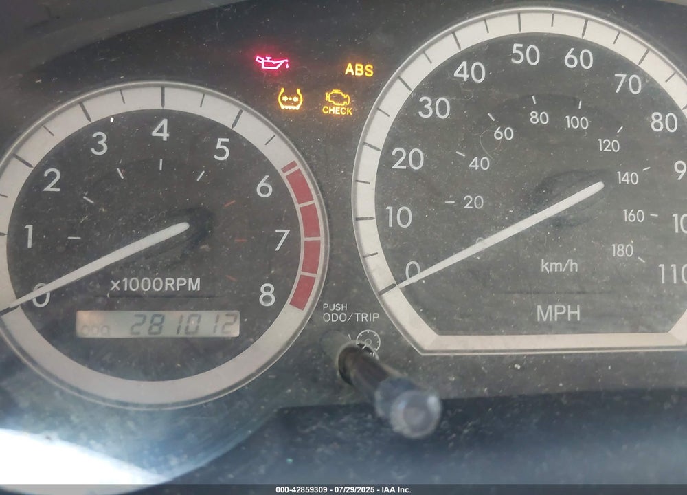 2004 TOYOTA SIENNA VIN: 5TDZA22C74S138869