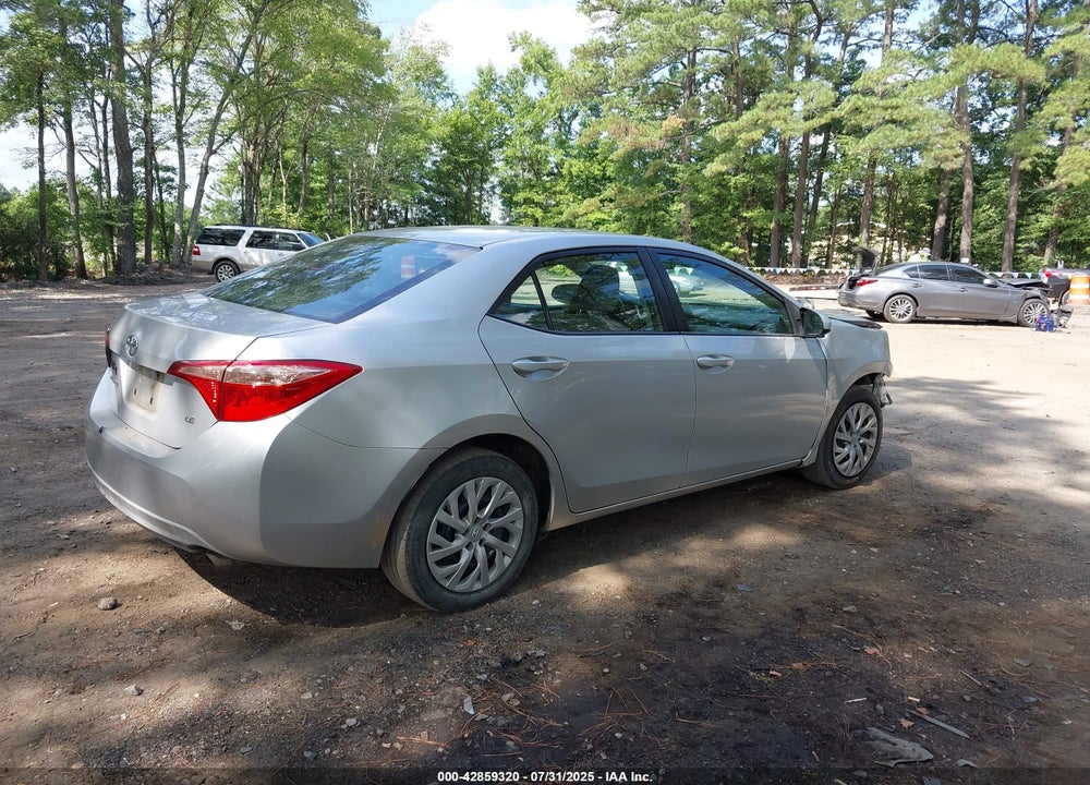 2018 TOYOTA COROLLA VIN: 2T1BURHE9JC048444