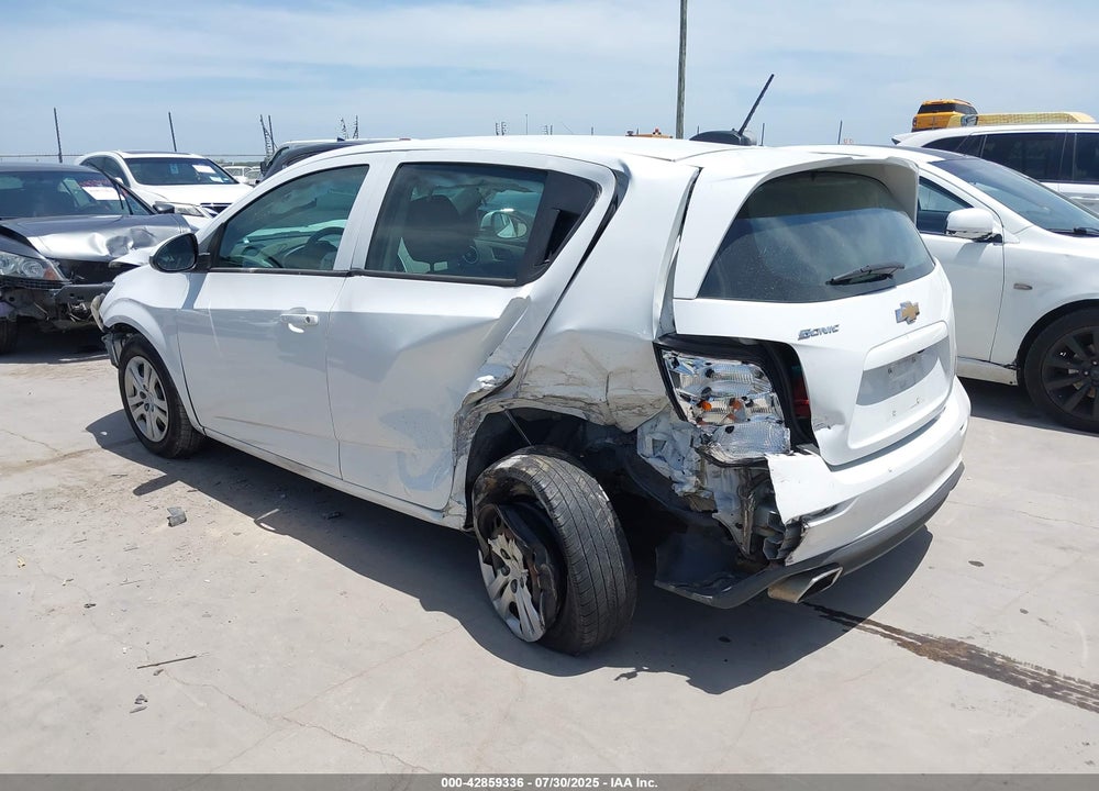 2017 CHEVROLET SONIC VIN: 1G1JG6SH4H4145335