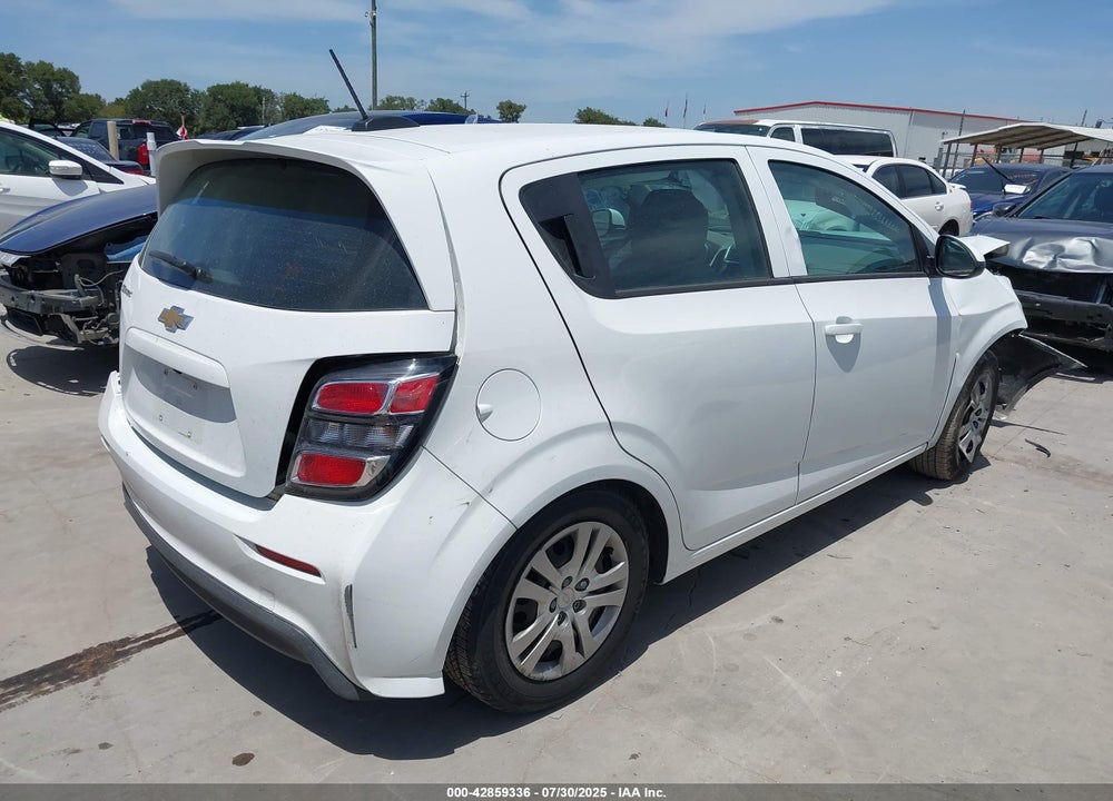 2017 CHEVROLET SONIC VIN: 1G1JG6SH4H4145335