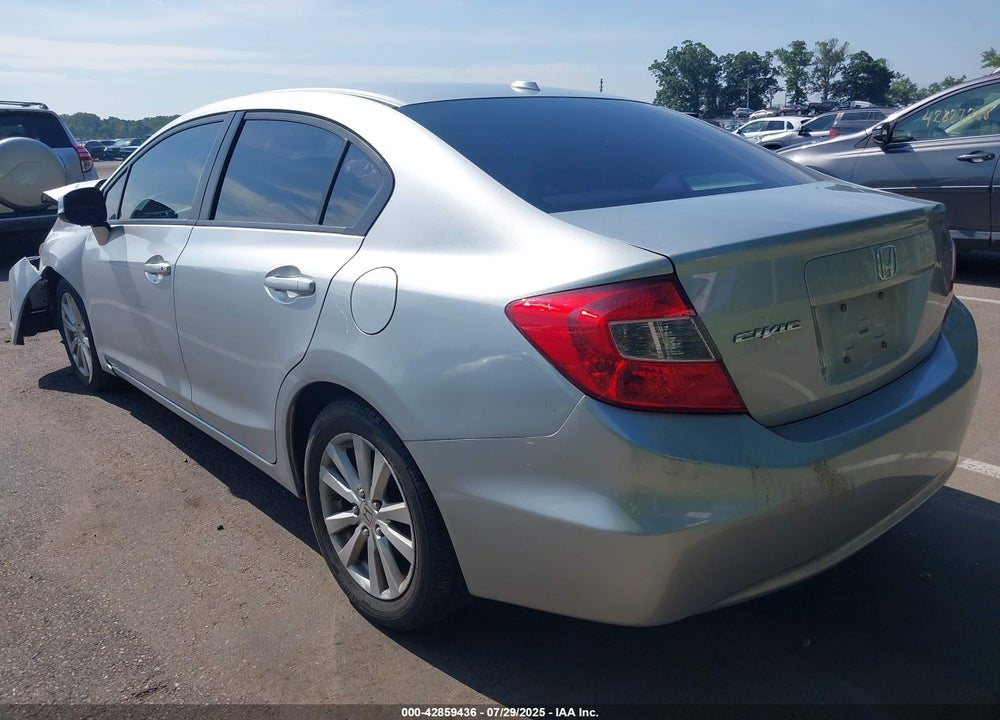 2012 HONDA CIVIC VIN: 2HGFB2F83CH554549