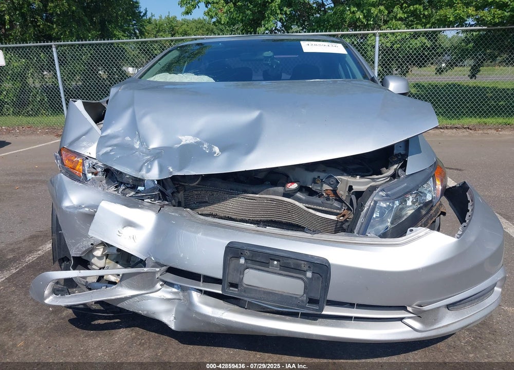 2012 HONDA CIVIC VIN: 2HGFB2F83CH554549