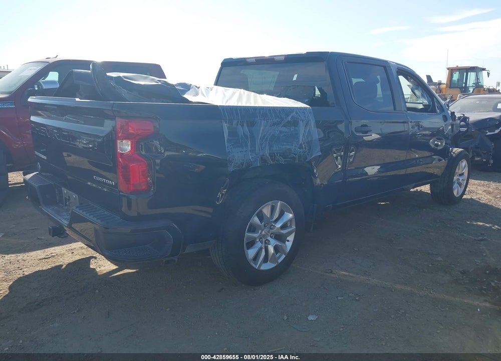 2024 CHEVROLET SILVERADO 1500 2WD SHORT BED CUSTOM VIN: 1GCPABEK3RZ110017