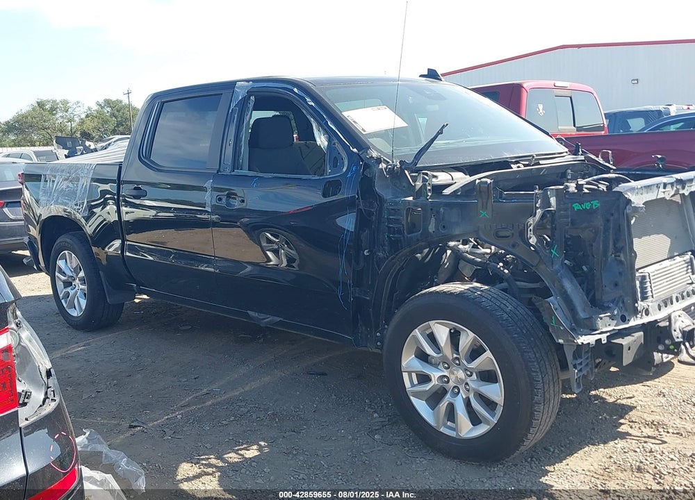 2024 CHEVROLET SILVERADO 1500 2WD SHORT BED CUSTOM VIN: 1GCPABEK3RZ110017