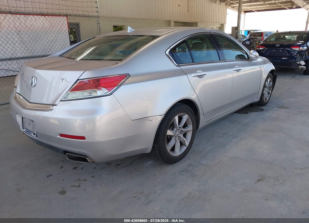 2012 ACURA TL VIN: 19UUA8F29CA011245