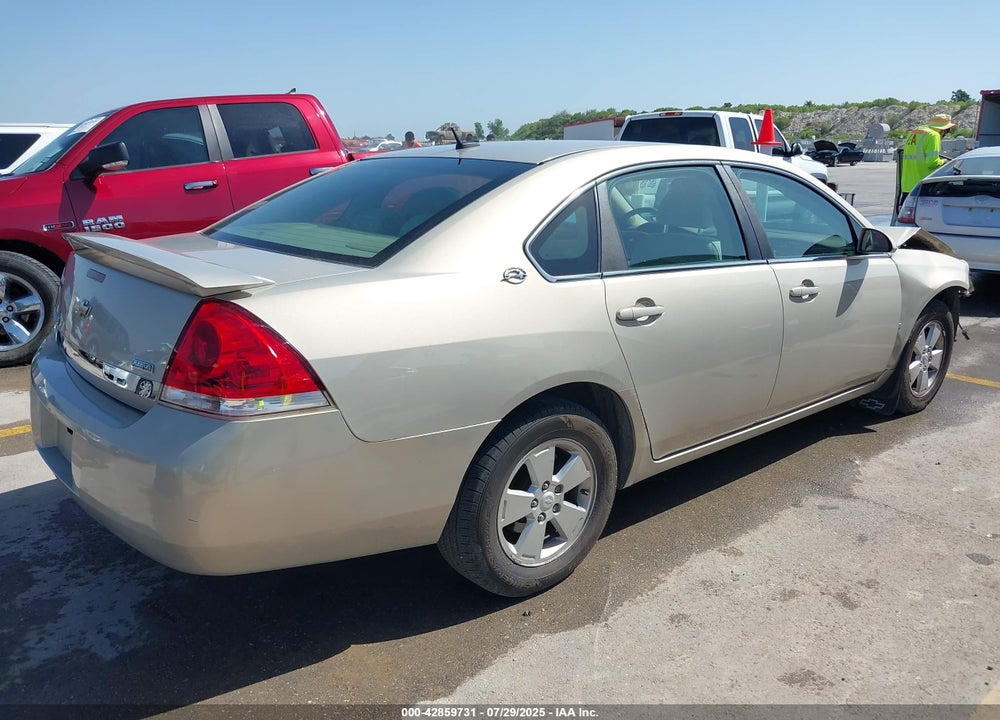 2008 CHEVROLET IMPALA LT VIN: 2G1WT58K181377532