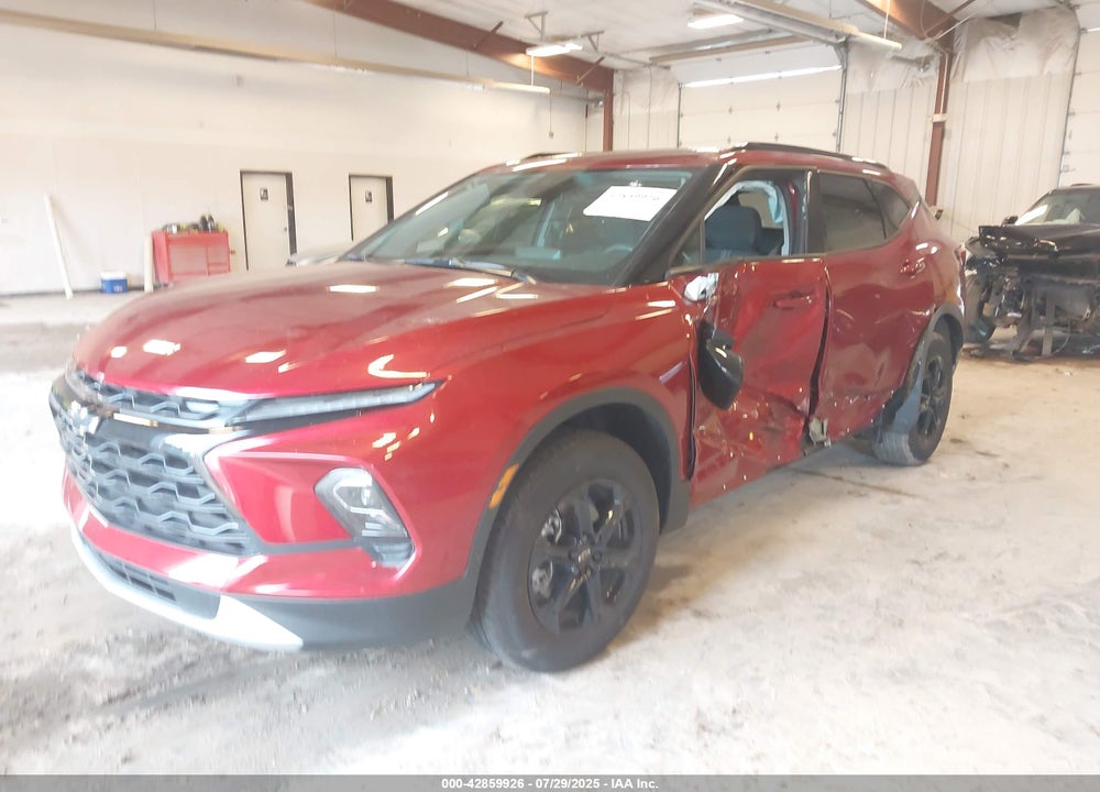 2025 CHEVROLET BLAZER VIN: 3GNKBCR47SS185855