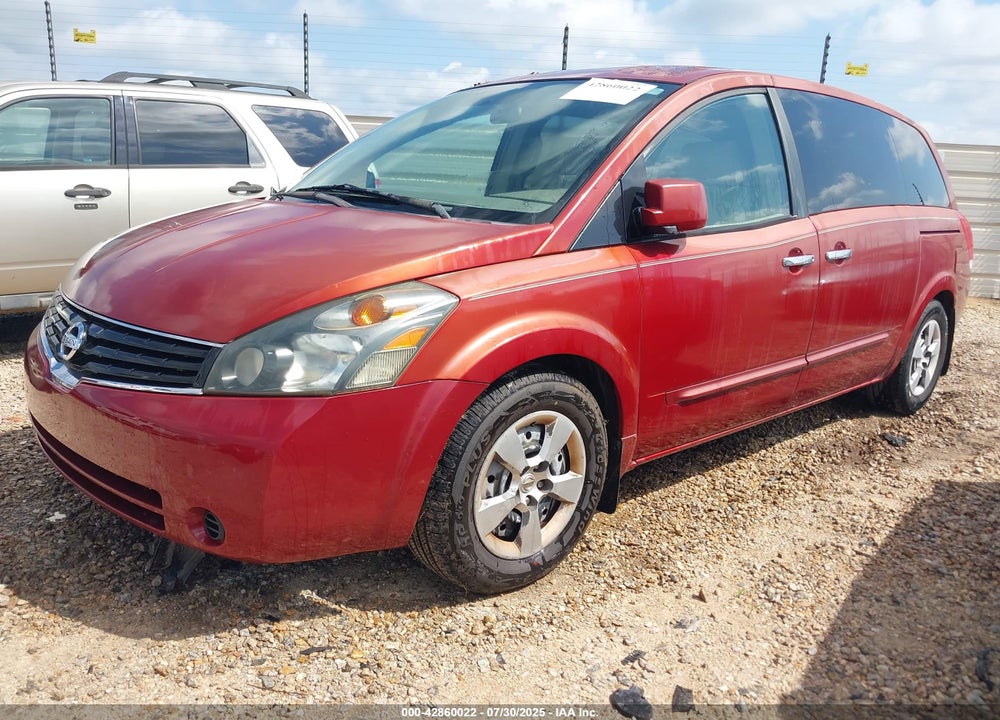 2007 NISSAN QUEST VIN: 5N1BV28U97N127352