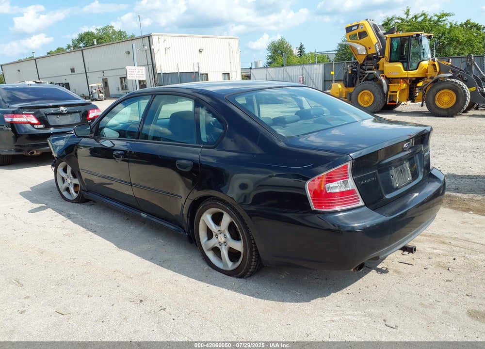 2007 SUBARU LEGACY 2.5I LIMITED VIN: 4S3BL626677201617