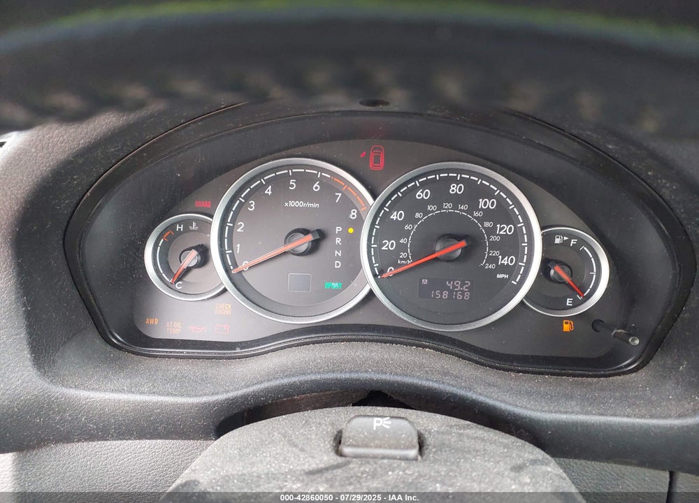 2007 SUBARU LEGACY 2.5I LIMITED VIN: 4S3BL626677201617