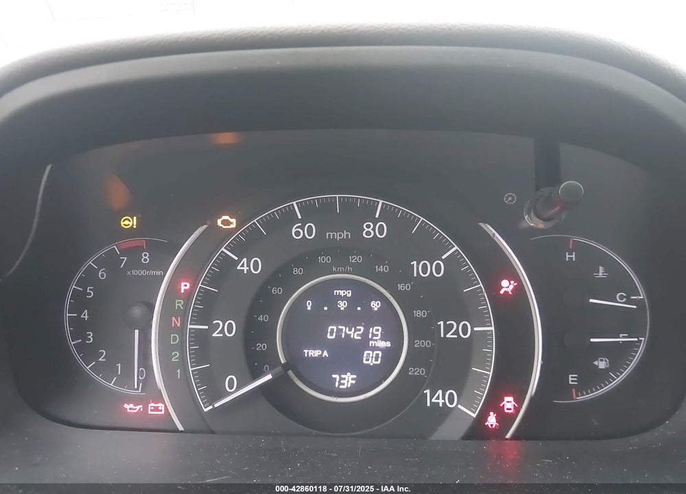 2012 HONDA CR-V VIN: 2HKRM4H50CH617389