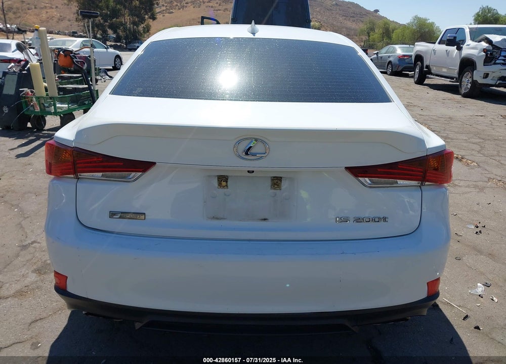 2017 LEXUS IS 200T VIN: JTHBA1D20H5044973