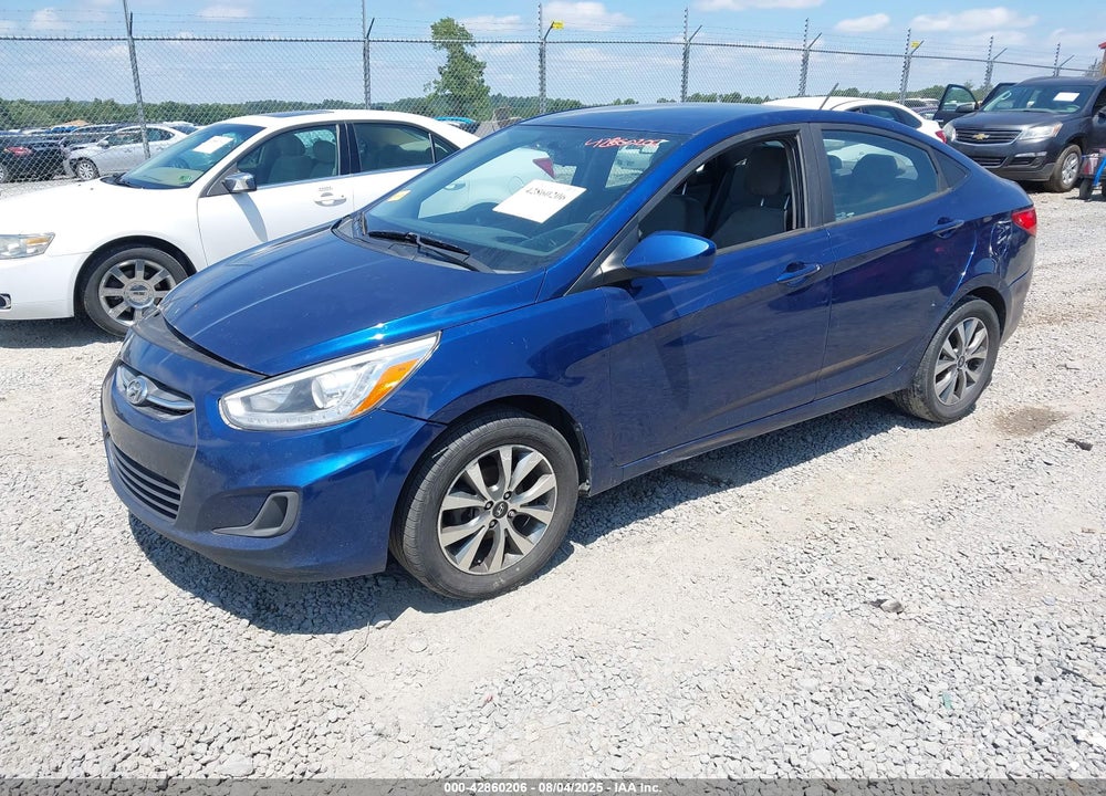 2016 HYUNDAI ACCENT VIN: KMHCU4AE5GU140109
