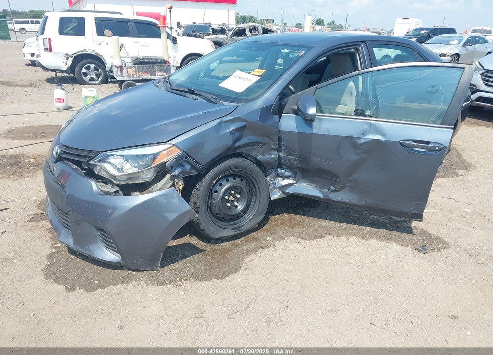 2014 TOYOTA COROLLA VIN: 2T1BURHE5EC134422