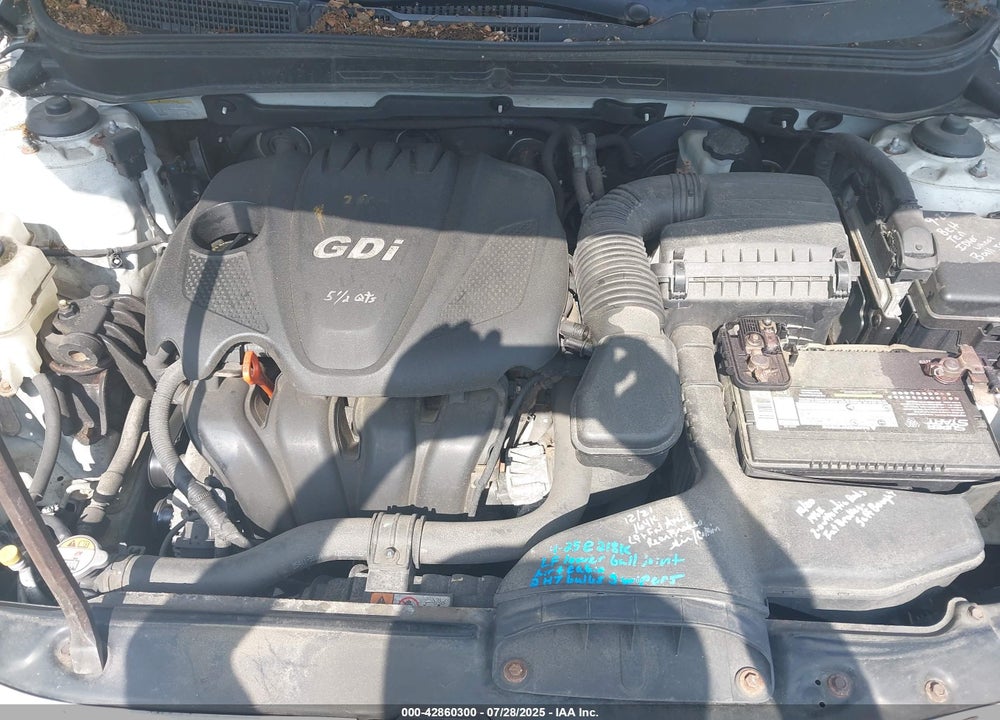 2013 HYUNDAI SONATA VIN: 5NPEB4AC3DH655987