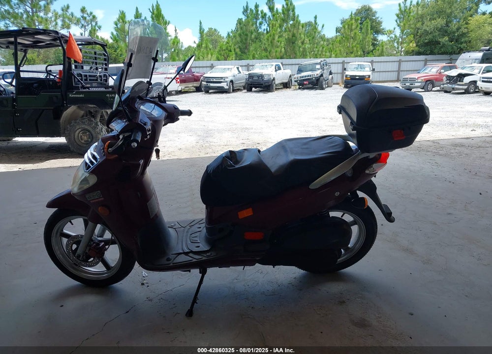 2009 SYM HD 200 VIN: RFGBS1ME89SLH6342