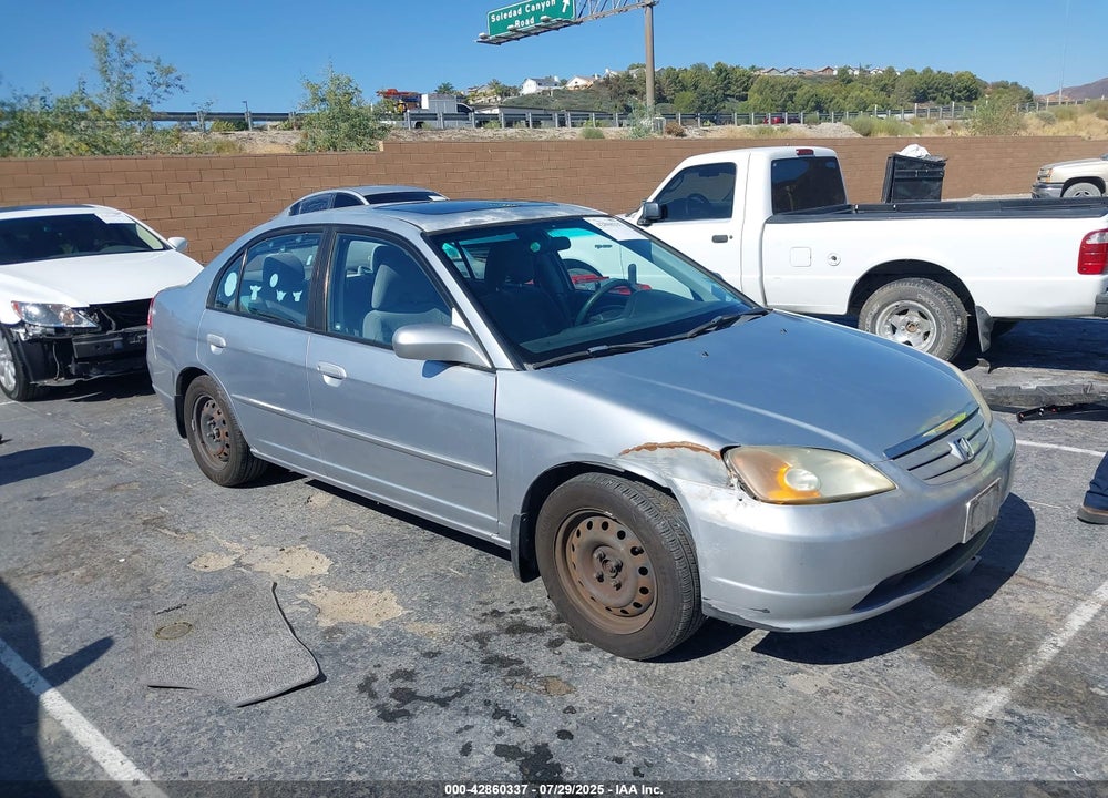 2003 HONDA CIVIC VIN: 2HGES26733H517861
