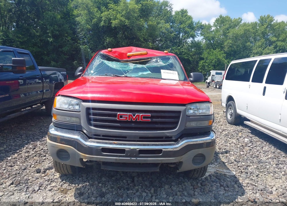 2006 GMC SIERRA 2500HD WORK TRUCK VIN: 1GTHK24U66E133511