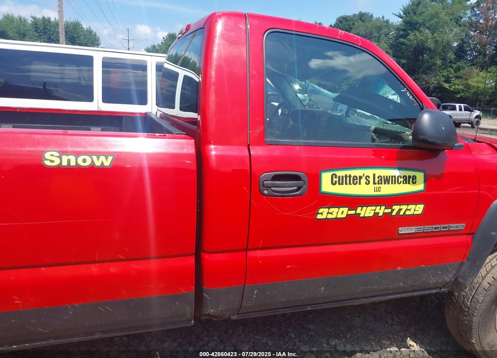 2006 GMC SIERRA 2500HD WORK TRUCK VIN: 1GTHK24U66E133511