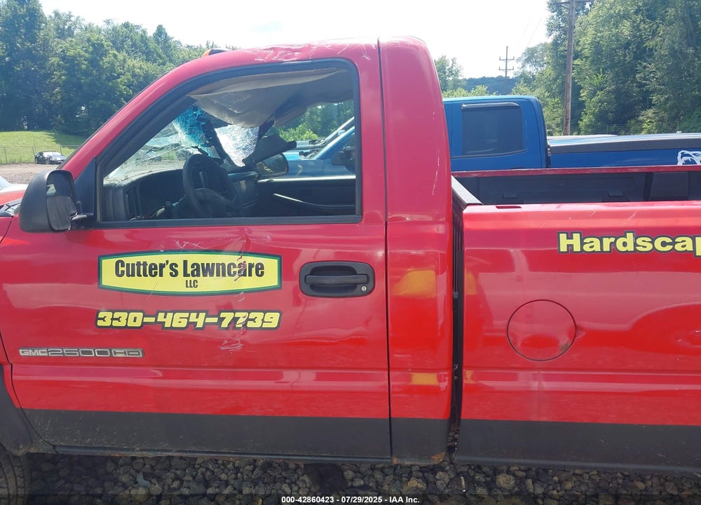 2006 GMC SIERRA 2500HD WORK TRUCK VIN: 1GTHK24U66E133511