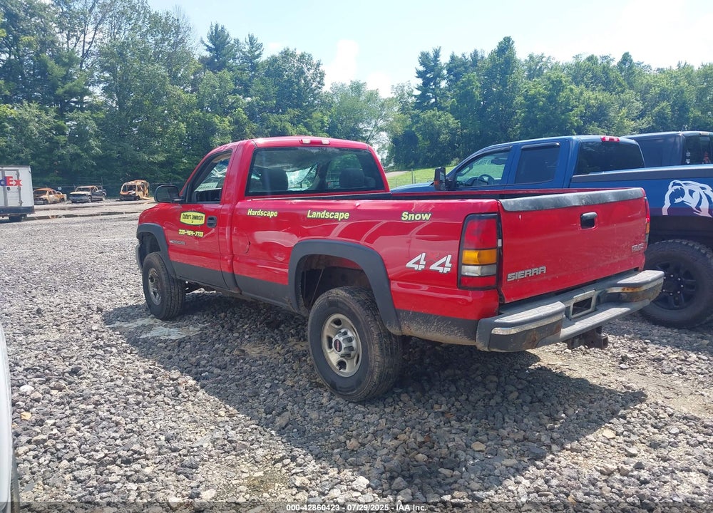 2006 GMC SIERRA 2500HD WORK TRUCK VIN: 1GTHK24U66E133511