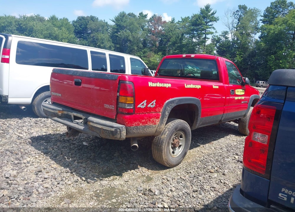 2006 GMC SIERRA 2500HD WORK TRUCK VIN: 1GTHK24U66E133511