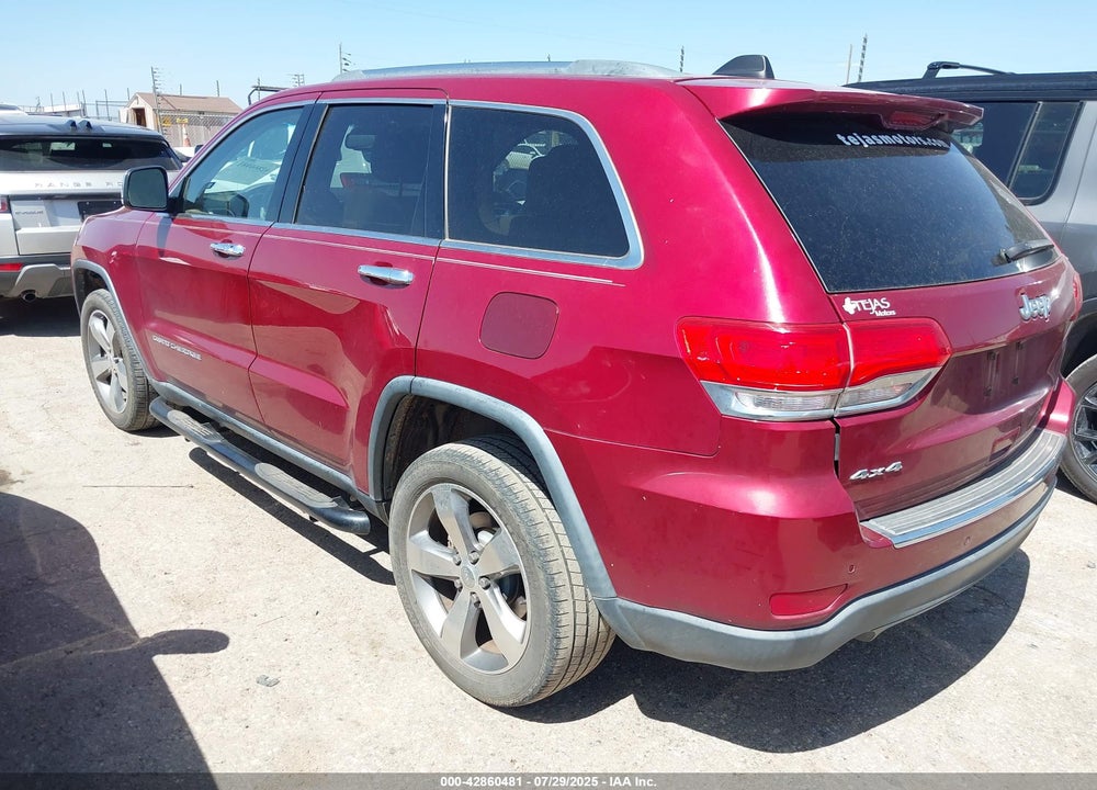 2014 JEEP GRAND CHEROKEE LIMITED VIN: 1C4RJFBG1EC112507