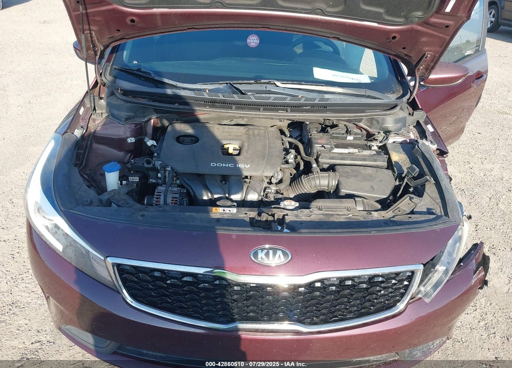 2017 KIA FORTE VIN: 3KPFK4A76HE058978