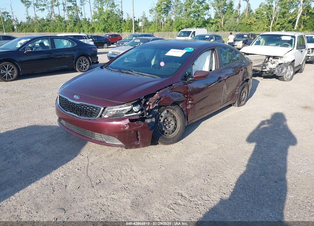2017 KIA FORTE VIN: 3KPFK4A76HE058978