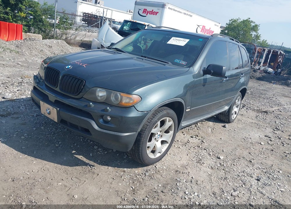 2006 BMW X5 VIN: 5UXFA13536LY26836