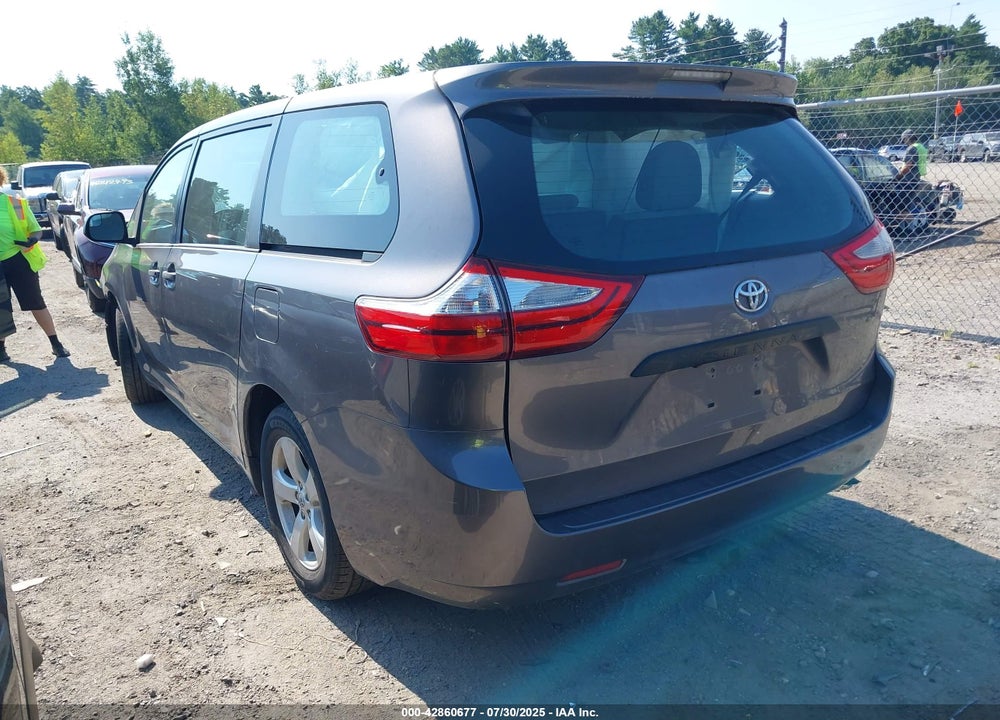2015 TOYOTA SIENNA L 7 PASSENGER VIN: 5TDZK3DCXFS644814