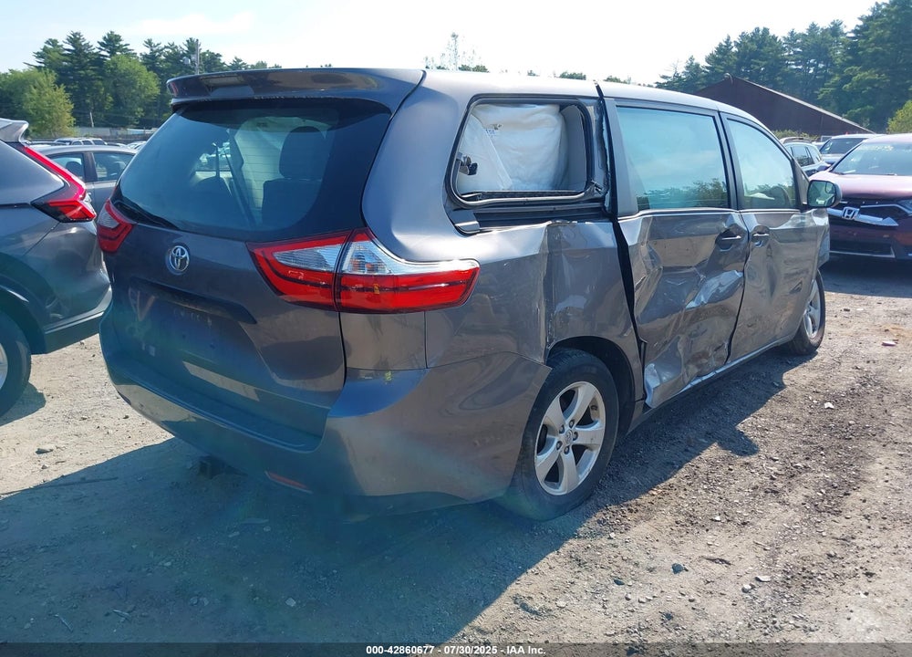 2015 TOYOTA SIENNA L 7 PASSENGER VIN: 5TDZK3DCXFS644814