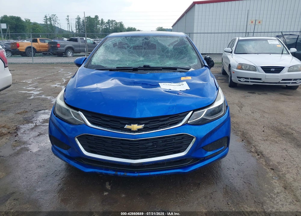 2017 CHEVROLET CRUZE LT AUTO VIN: 1G1BE5SM8H7182887