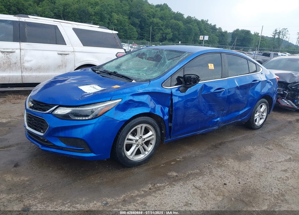 2017 CHEVROLET CRUZE LT AUTO VIN: 1G1BE5SM8H7182887