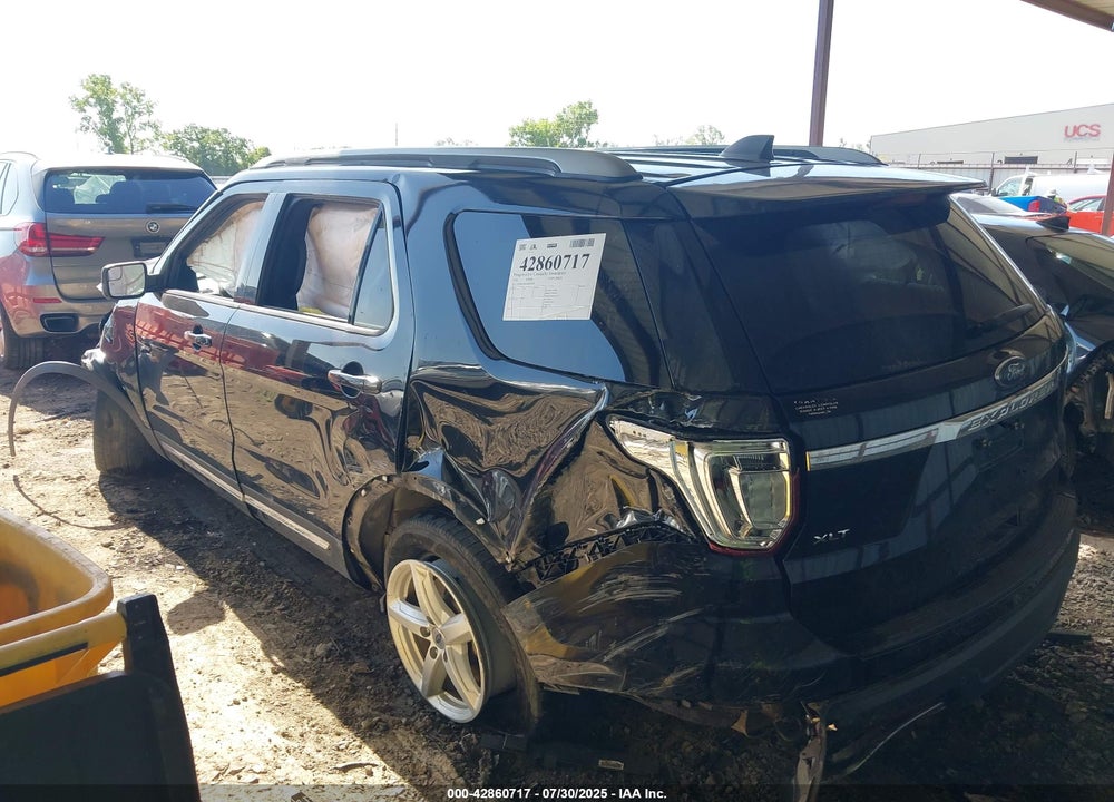 2018 FORD EXPLORER VIN: 1FM5K7D87JGB30449