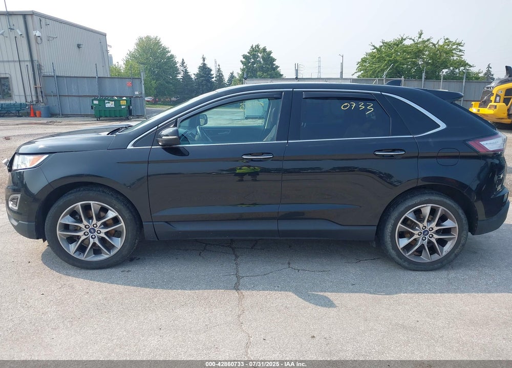 2015 FORD EDGE TITANIUM VIN: 2FMTK4K82FBB41687