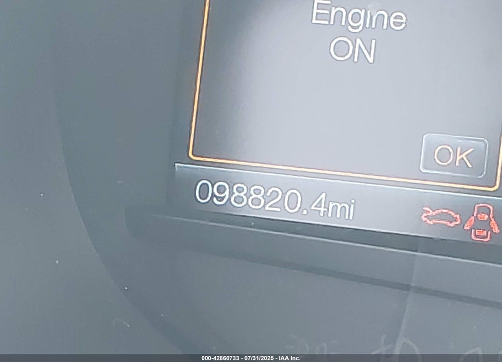 2015 FORD EDGE TITANIUM VIN: 2FMTK4K82FBB41687