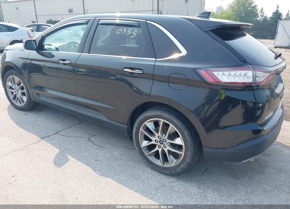 2015 FORD EDGE TITANIUM VIN: 2FMTK4K82FBB41687
