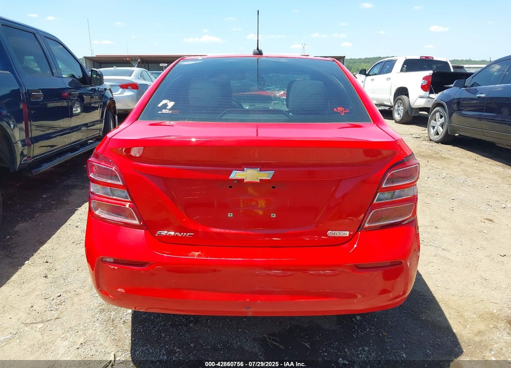2017 CHEVROLET SONIC VIN: 1G1JB5SHXH4174606