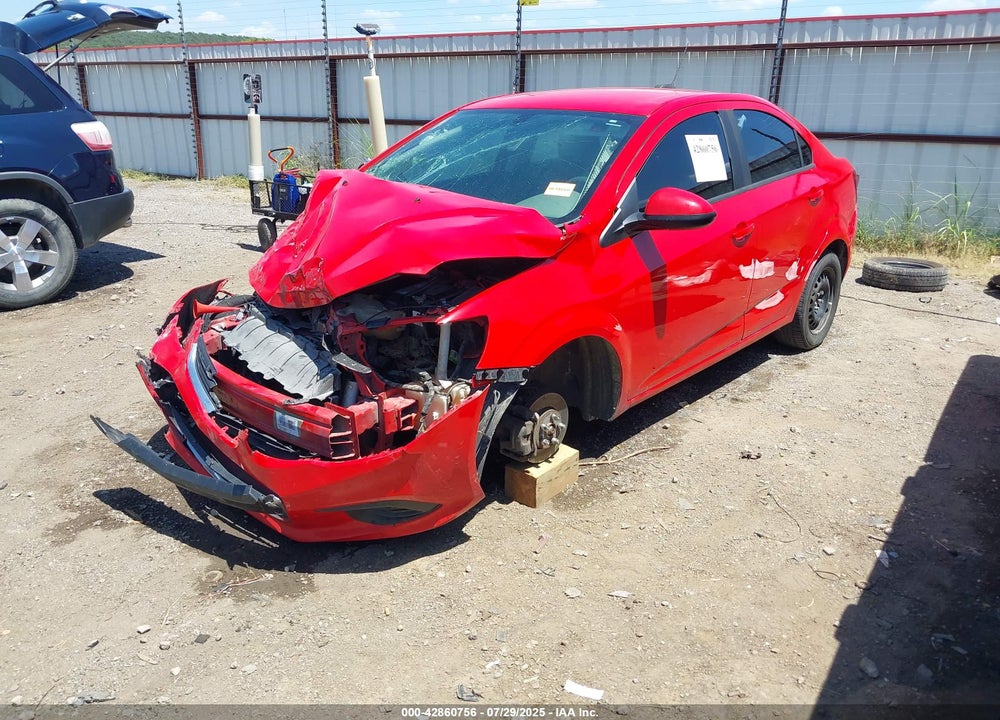 2017 CHEVROLET SONIC VIN: 1G1JB5SHXH4174606