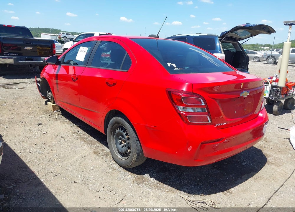 2017 CHEVROLET SONIC VIN: 1G1JB5SHXH4174606