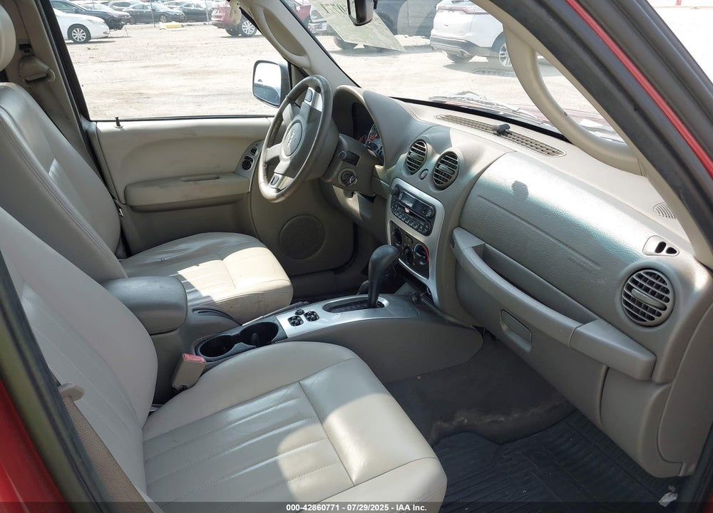 2007 JEEP LIBERTY VIN: 1J4GL58KX7W523326