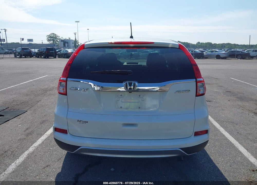 2015 HONDA CR-V VIN: 5J6RM4H5XFL059240