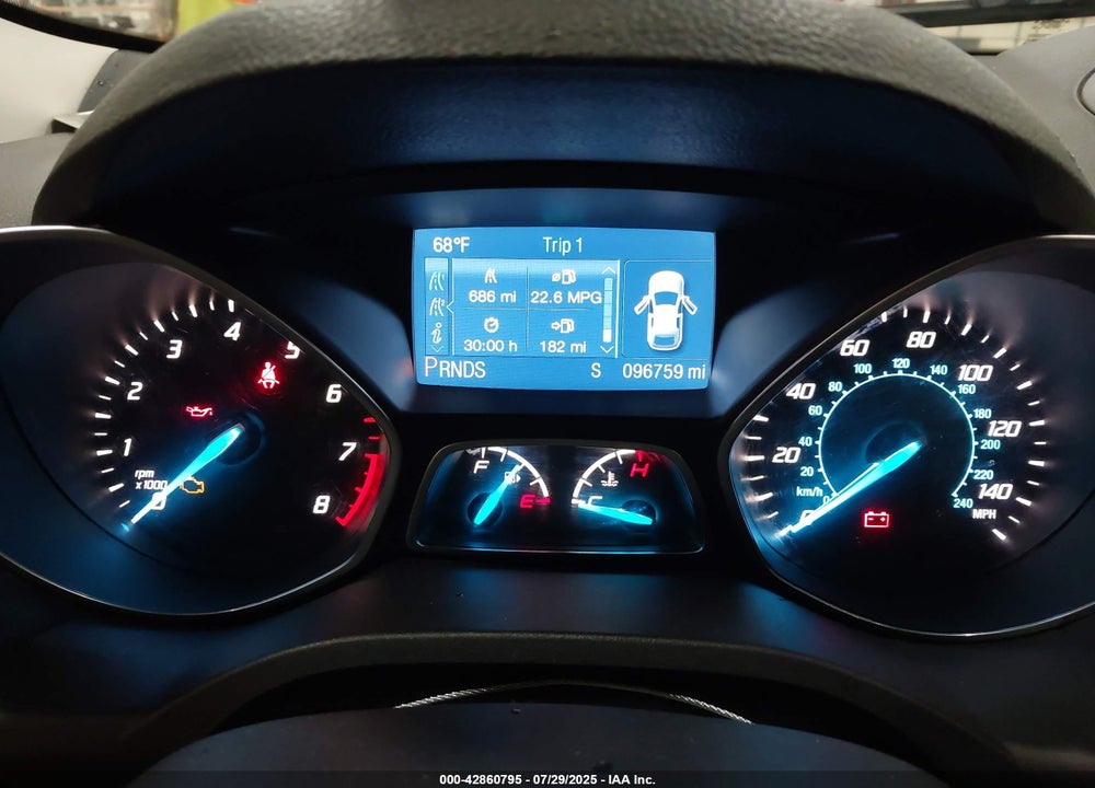 2013 FORD ESCAPE SE VIN: 1FMCU9G92DUD58138