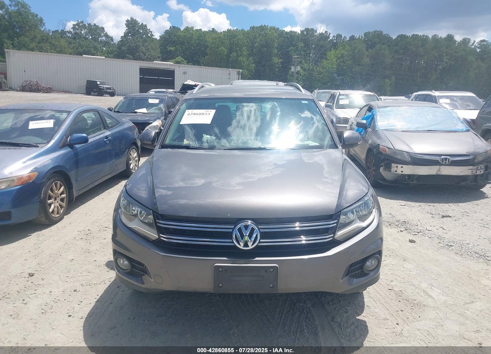 2012 VOLKSWAGEN TIGUAN VIN: WVGBV7AX5CW003391
