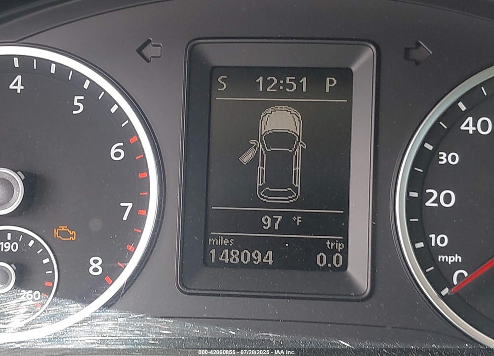 2012 VOLKSWAGEN TIGUAN VIN: WVGBV7AX5CW003391