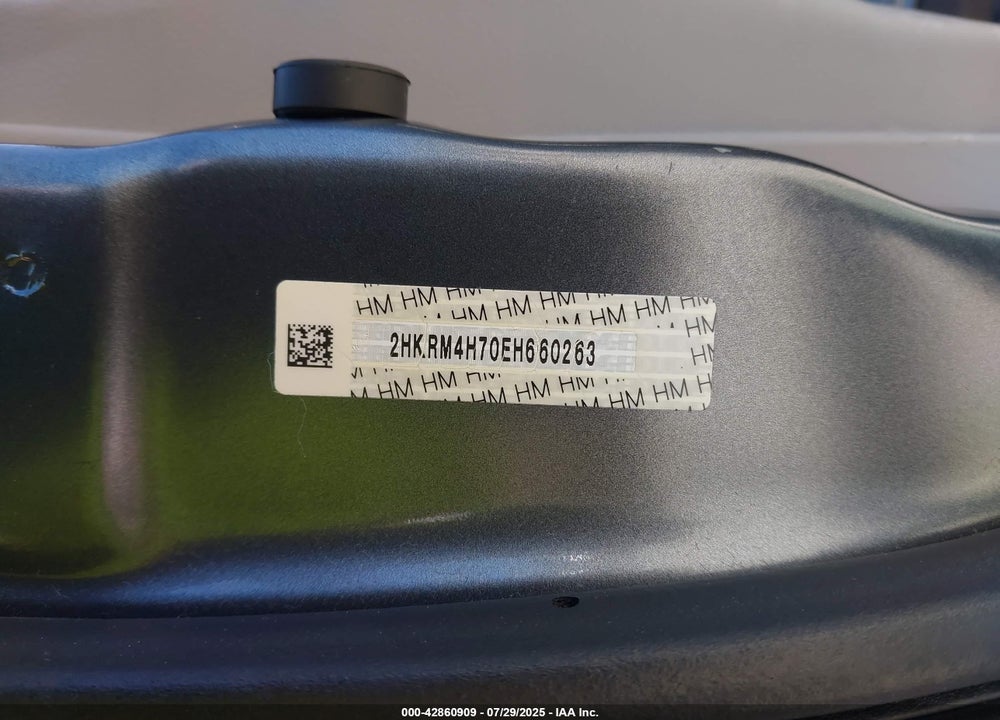 2014 HONDA CR-V EX-L VIN: 2HKRM4H70EH660263